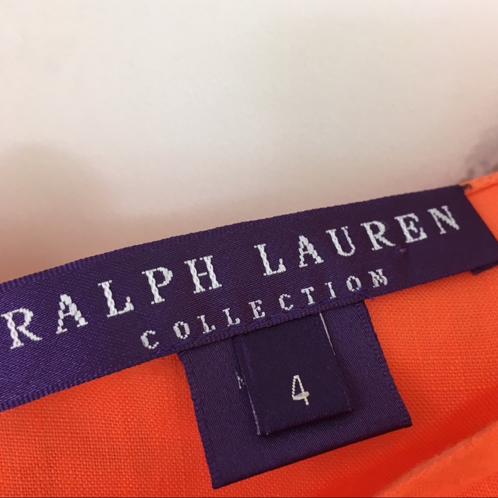 🔥SOLD🔥Ralph Lauren Purple Label Linen Midi Dress - Picture 5 of 8